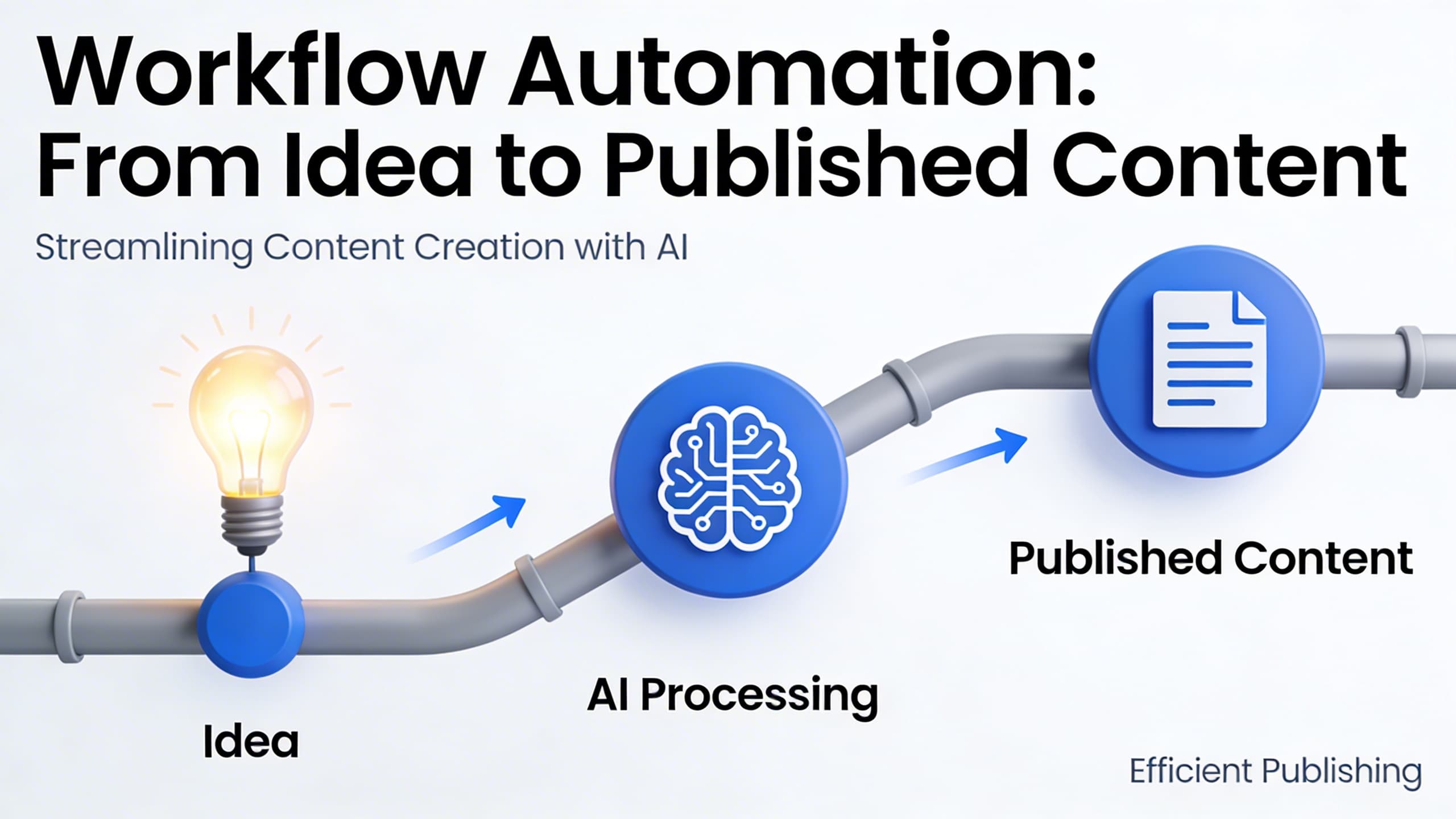 AI Content Creation Workflow: From Idea to Published
