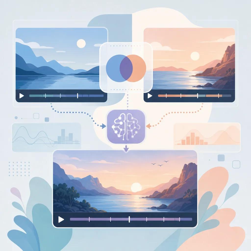 Illustration related to ai video comparison synthesis tools