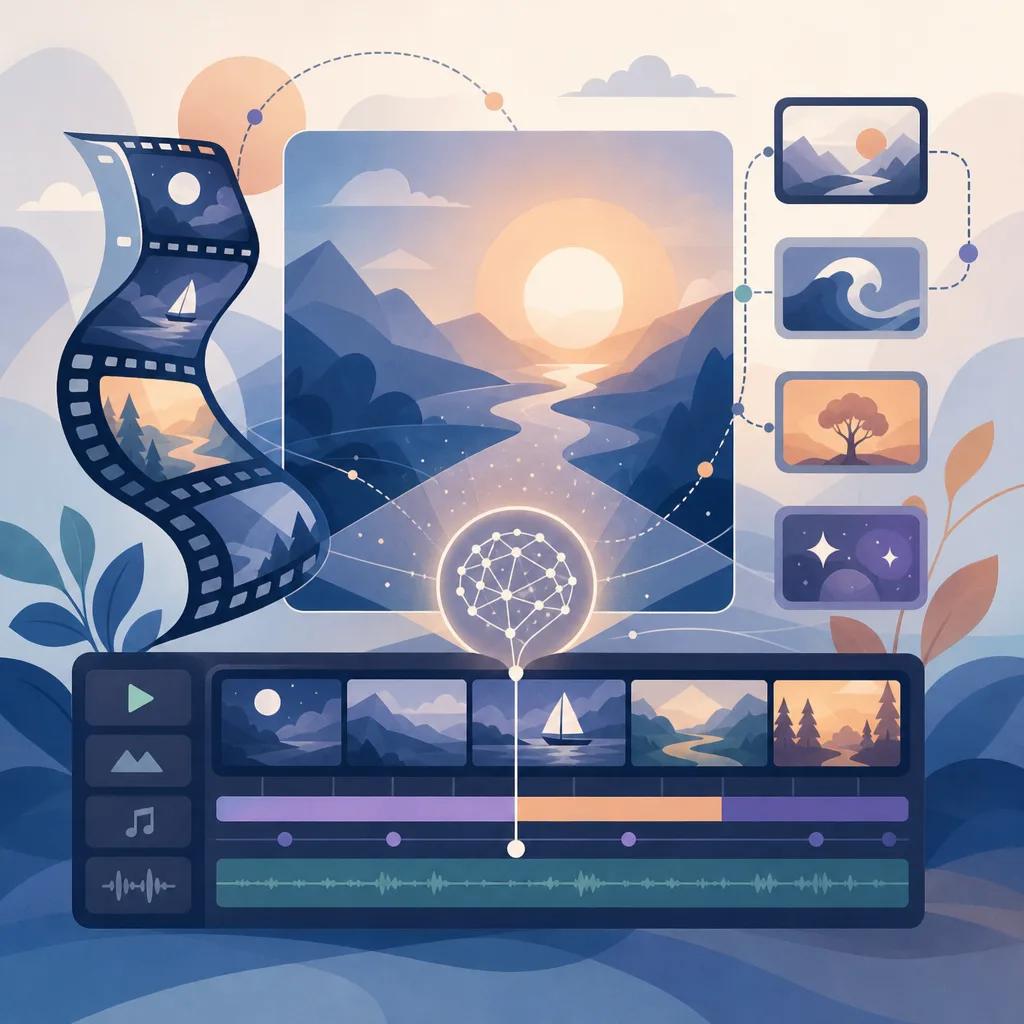 Illustration related to ai video storytelling techniques