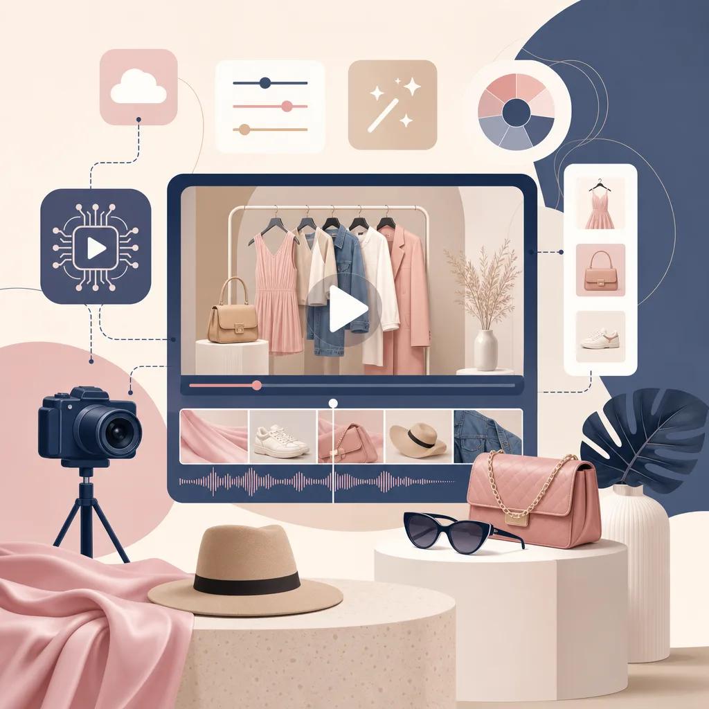 Illustration related to ai video tools for fashion influencers