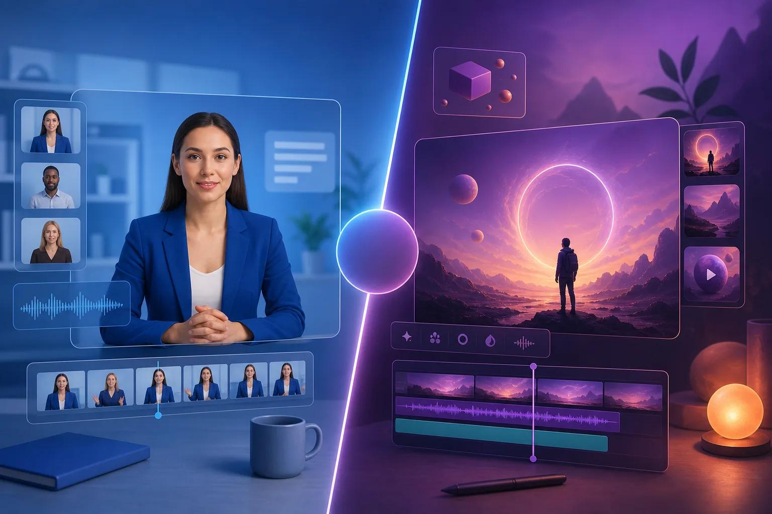 Compare Synthesia and Vexub: Choosing the Best AI Video Tool