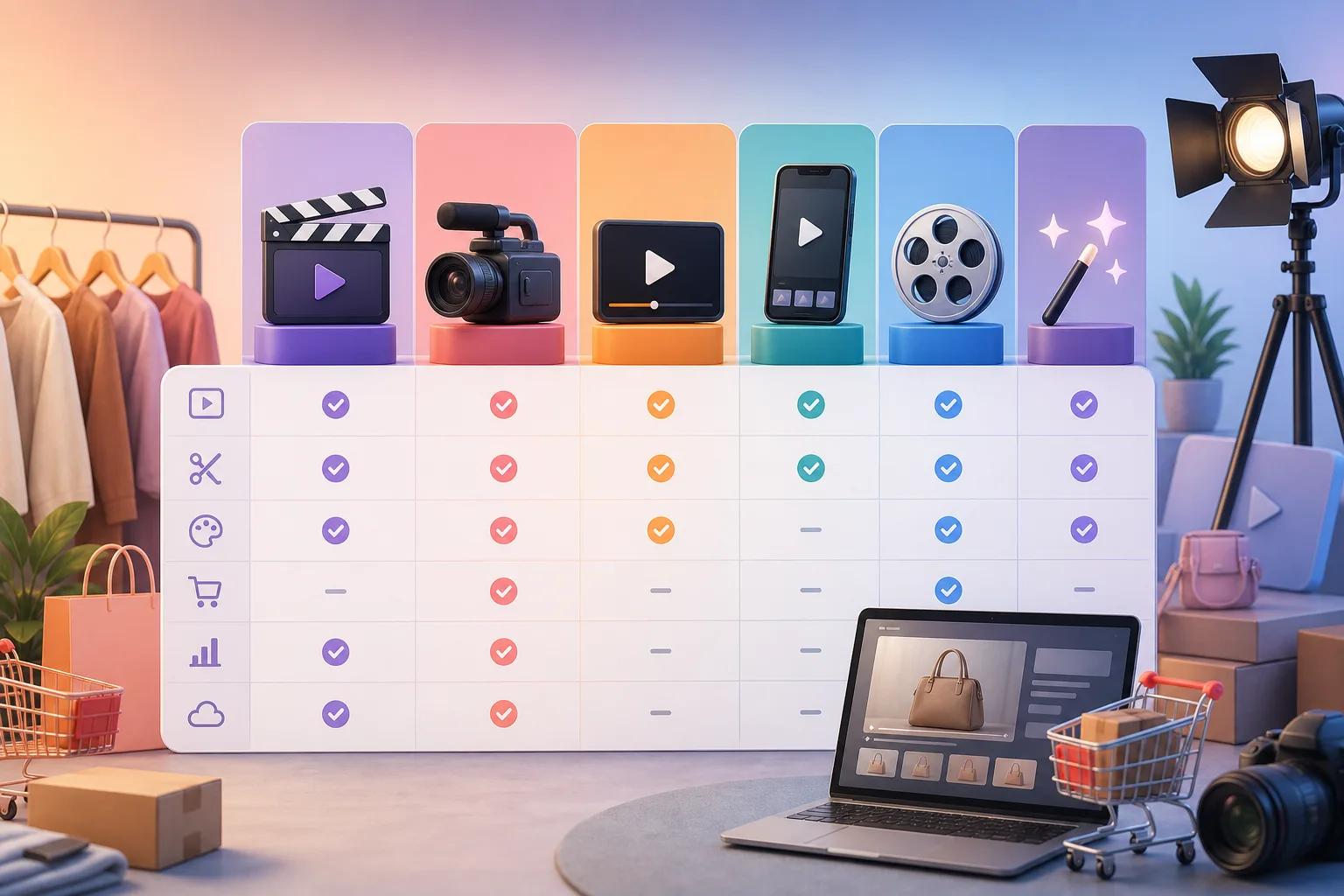 Comparison of AI Video Tools for E-commerce in 2026