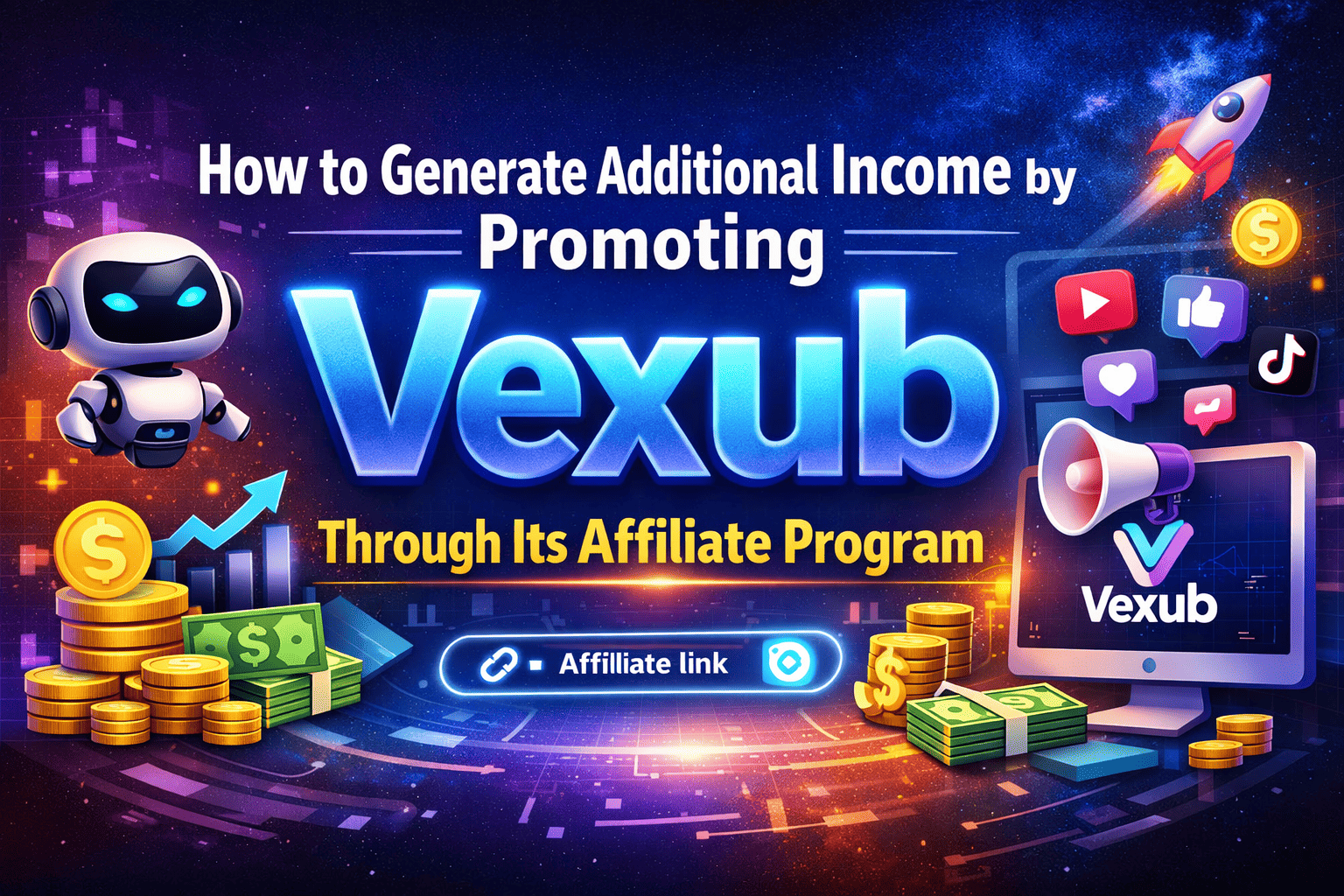 Promoting Vexub AI can earn you money?