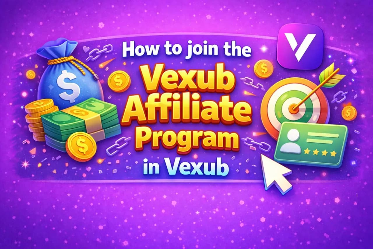 How to join the Vexub Affiliate Program