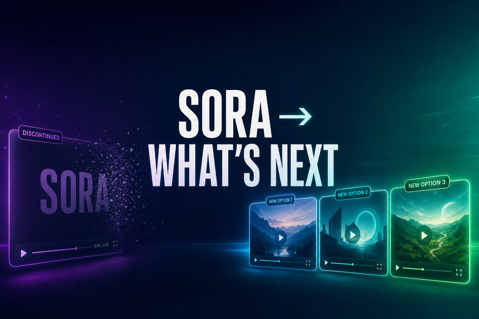 Best Sora Alternatives 2026 — Free, No Watermark, Cheaper