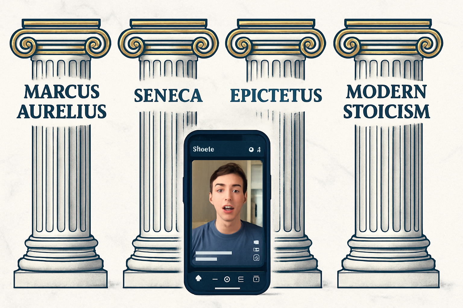 Stoicism YouTube Shorts: AI Content Guide