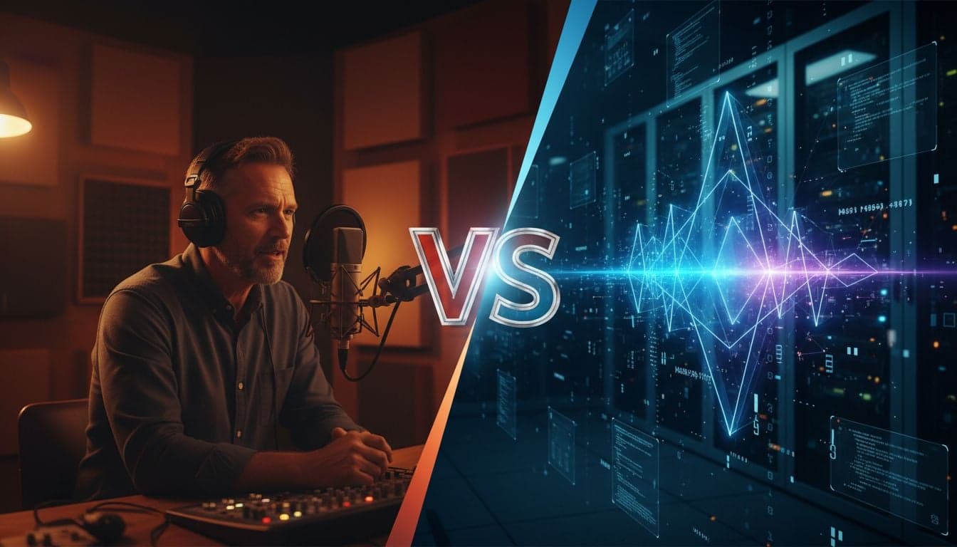 AI Voiceover vs Human Voiceover: Honest Comparison