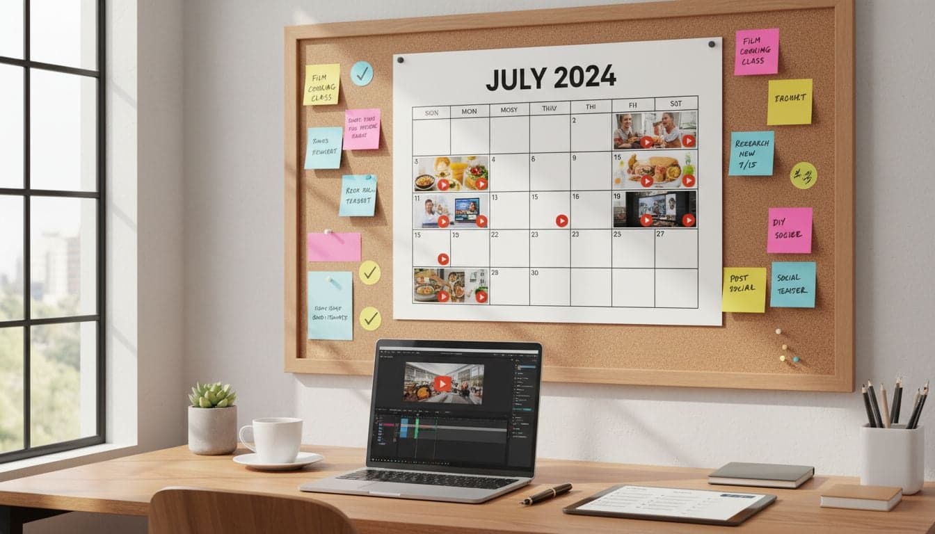 Build a 30-Day Video Content Calendar with AI