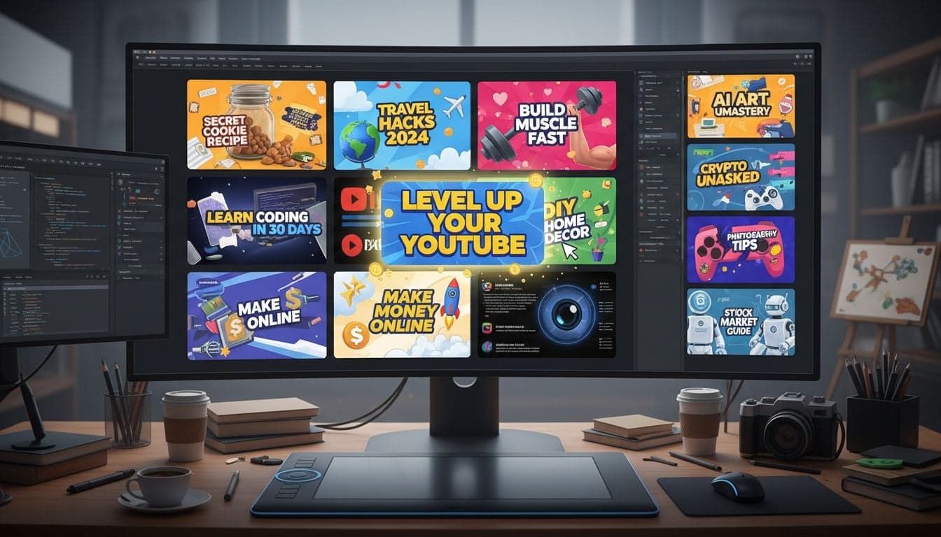 Design Click-Worthy Thumbnails with AI Tools