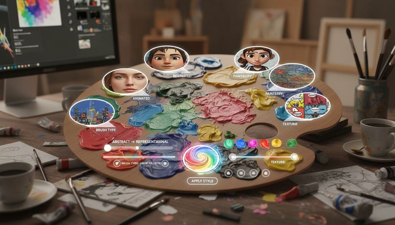 Customize AI Image Styles in Vexub Videos