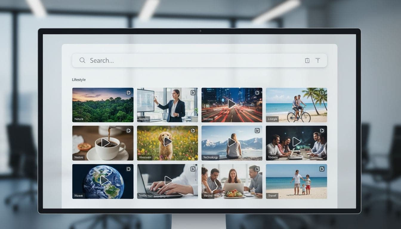 Find Perfect Stock Footage in Vexub Video Editor