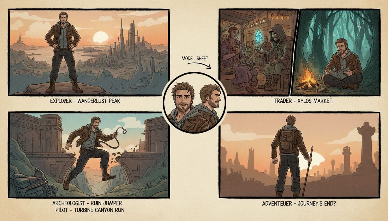 Vexub Story Mode: Consistent Characters in Videos