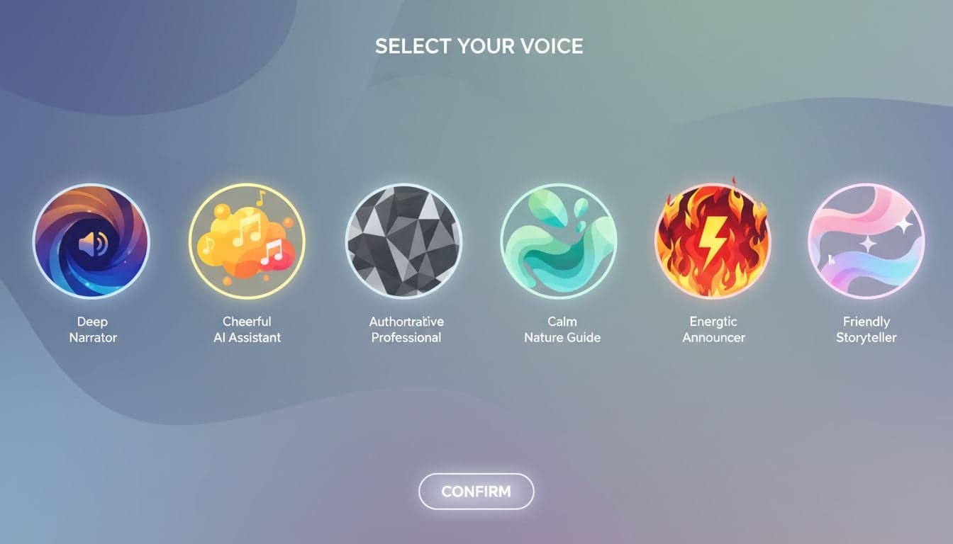 Vexub AI Voices: Choose the Right Voice for Videos