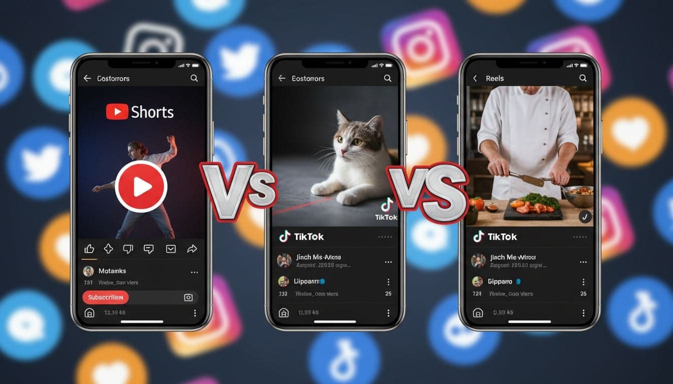YouTube Shorts vs TikTok vs Reels: Where to Post