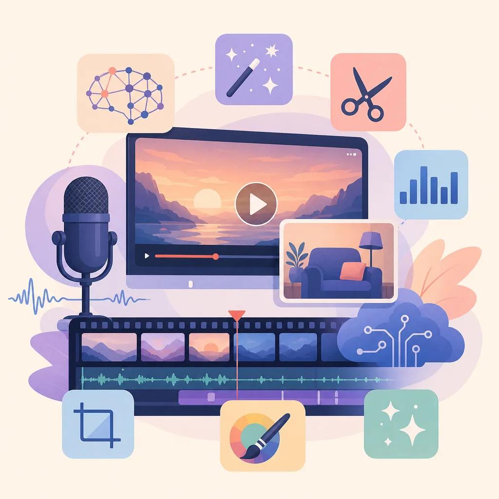 Illustration related to best ai tools for creating reaction videos