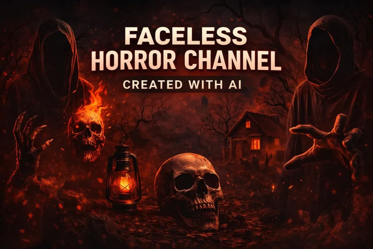 Create a Faceless Horror Channel with AI