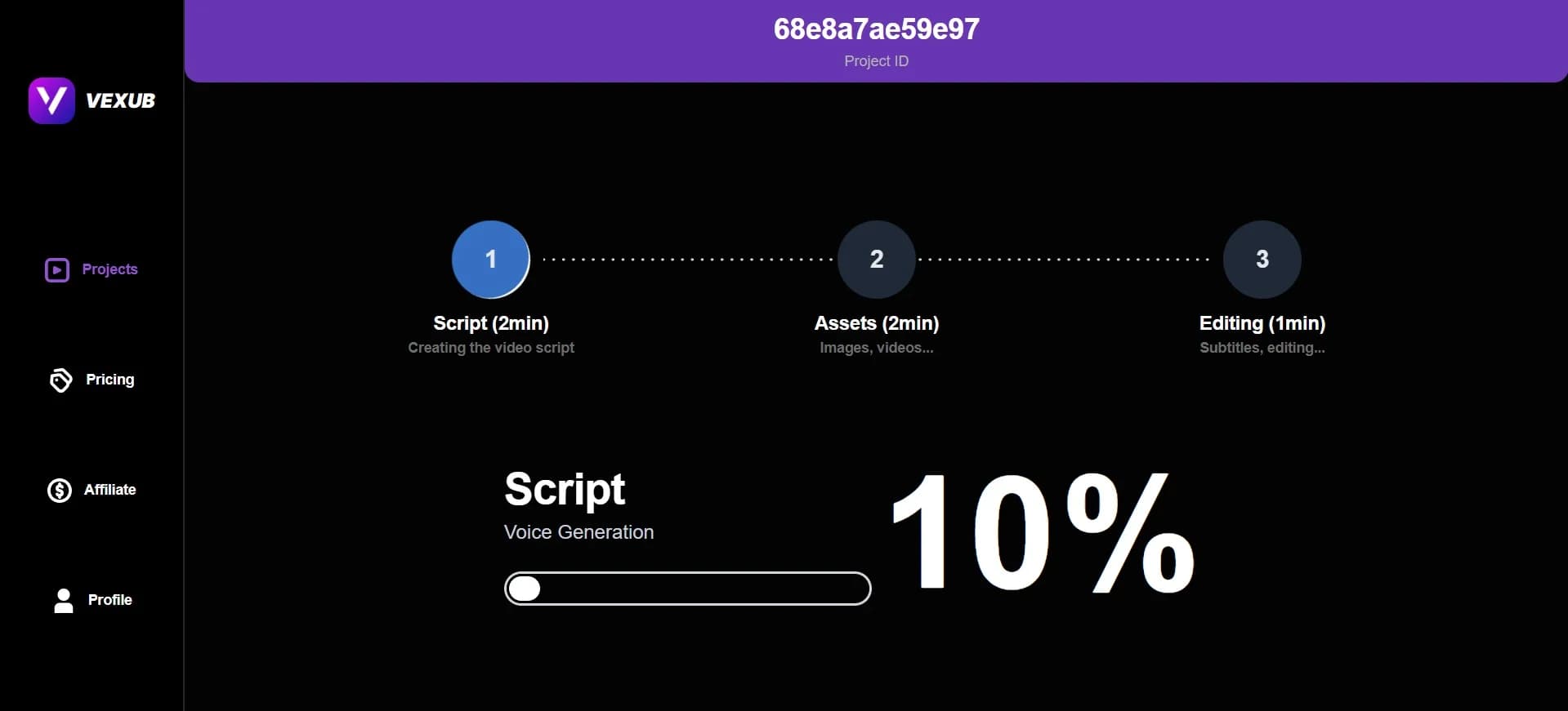 Finalizing custom image styles before generation on Vexub