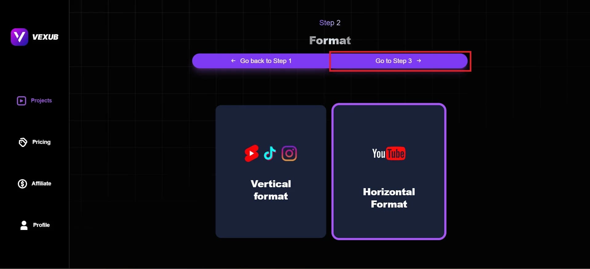 Illustration for Step 2: Choose Your Video Format