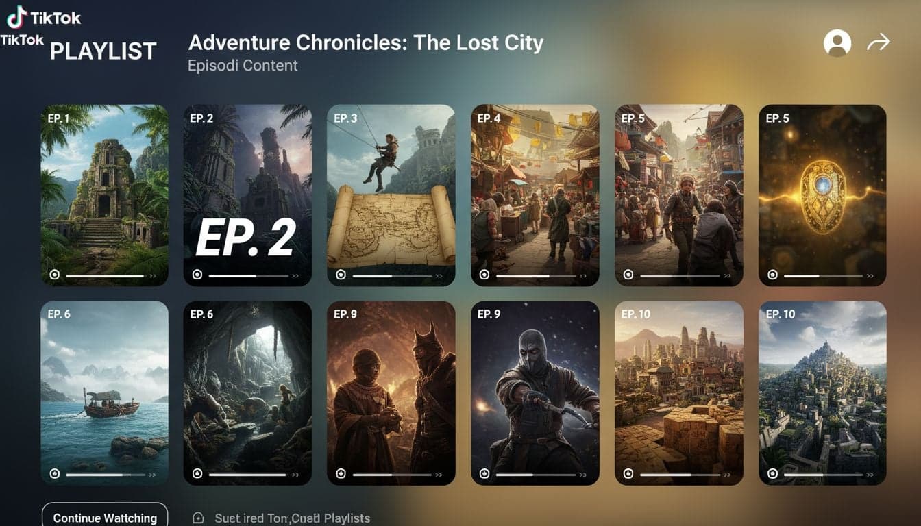 TikTok Series Content: Build a Following with AI