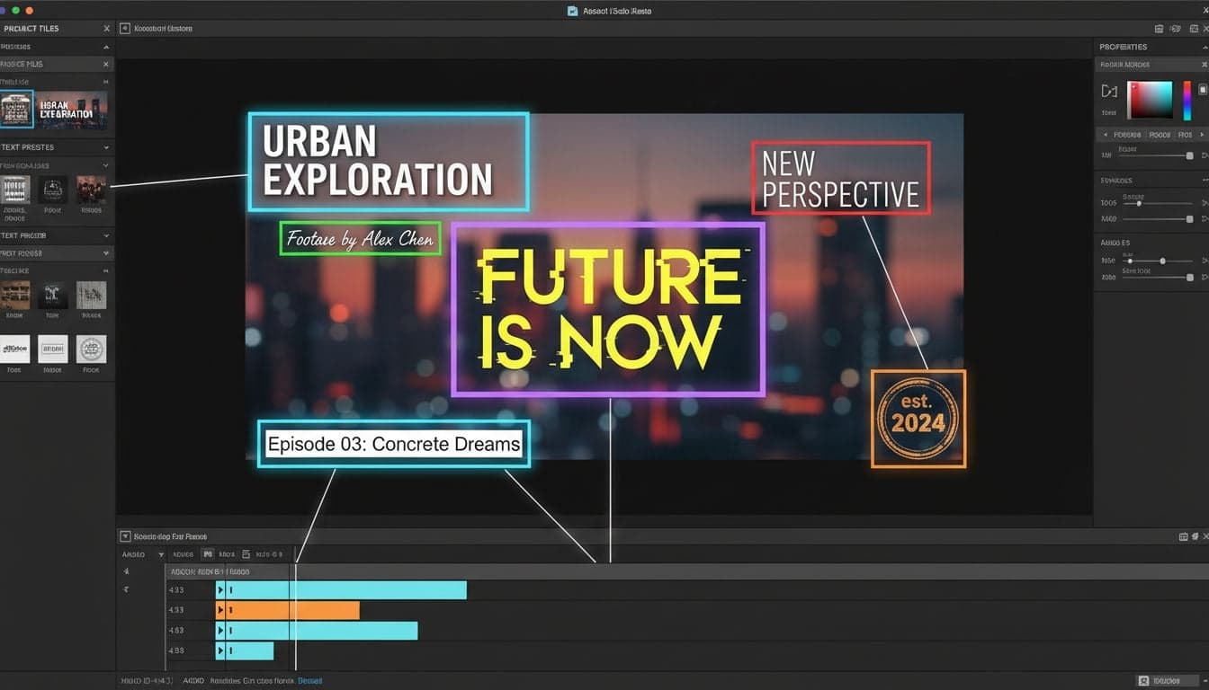 Master Text Overlays in Vexub Agent Videos